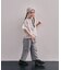 Cotton Dobby Ombre Plaid Pants