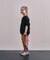 Nylon Stretch 2 Tone Pants