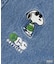 8oz Denim SNOOPY Bandcollar Shirt