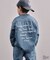 8oz Denim SNOOPY Bandcollar Shirt
