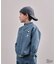 8oz Denim SNOOPY Bandcollar Shirt