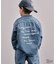 8oz Denim SNOOPY Bandcollar Shirt