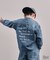 8oz Denim SNOOPY Bandcollar Shirt