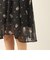 花柄シフォンワンピース