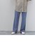 二重織りストレートパンツ