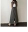 バックシャンスリーブワンピース