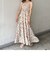 ２Ｗａｙ花柄シャーリングノースリーブワンピース