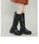 厚底ロングブーツ