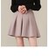 ポンチフレアミニスカート