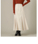フロントＺＩＰ配色ステッチマーメイドスカート