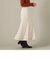 フロントＺＩＰ配色ステッチマーメイドスカート