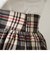 チェックタックフレアスカート