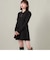 ポロニットフレアミニワンピース