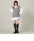 ケーブルニットベスト×シャツチュニックＳＥＴ
