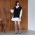 ケーブルニットベスト×シャツチュニックＳＥＴ