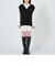ケーブルニットベスト×シャツチュニックＳＥＴ