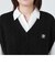 ケーブルニットベスト×シャツチュニックＳＥＴ