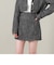 モールツイードミニスカート