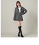 モールツイードミニスカート