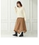 シアーグリッターイレヘムスカート
