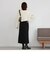 ’ベルト付ハイウエストタイトスリットスカート’