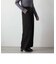 フロントｚｉｐハイウエスト　ストレートパンツ