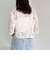 レースショート開襟シャツ