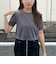 ベロア半袖ＴＯＰＳ