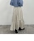 ドロストイレヘムグリッタースカート