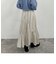 ドロストイレヘムグリッタースカート