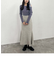 ツイードマーメイドスカート