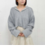 スパンコールＢＩＧカラーＷｚｉｐニット
