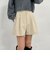 ハイウエストタックショートパンツ
