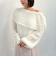 モヘアタッチ透かしオフショルニット