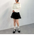 モヘアタッチ透かしオフショルニット