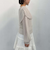 モヘアタッチ透かしオフショルニット