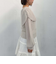 モヘアタッチ透かしオフショルニット