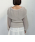 モヘアタッチ透かしオフショルニット