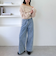 モヘアタッチ透かしオフショルニット