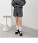 【ＳＥＴＵＰ対応】ラメネップツイードショートパンツ