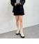 【ＳＥＴＵＰ対応】ベルト付タックショートパンツ