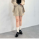 【ＳＥＴＵＰ対応】ベルト付タックショートパンツ