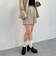 【ＳＥＴＵＰ対応】ベルト付タックショートパンツ