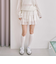 ラッフルフリルティアードミニスカート