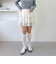 ラッフルフリルティアードミニスカート