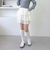 ラッフルフリルティアードミニスカート