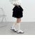 ラッフルフリルティアードミニスカート