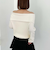 パールスリットオフショルニット
