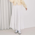 コットンライクシャーリングティアードスカート