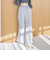 サイドタックワイドスウェットパンツ
